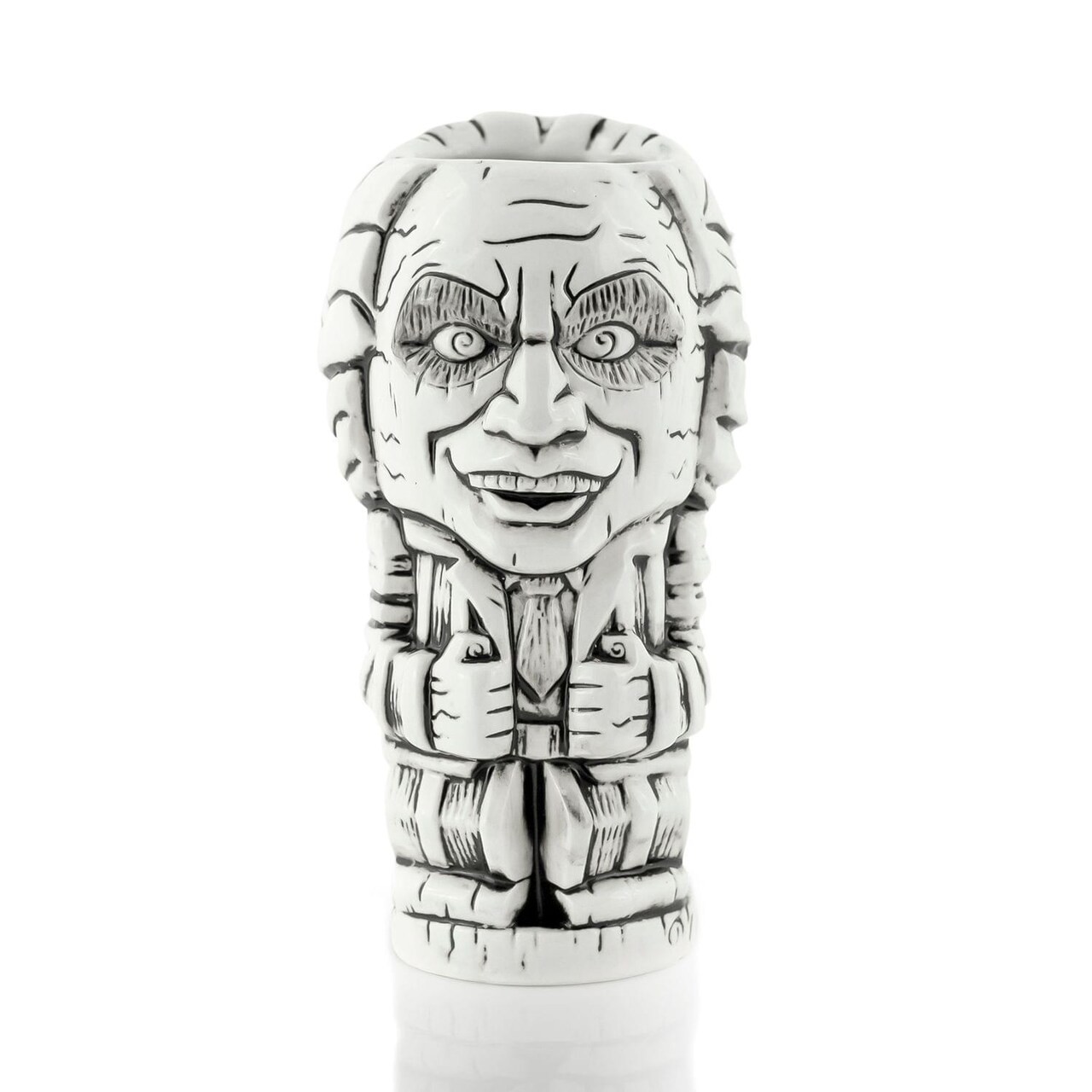 Geeki Tikis Beetlejuice Mug | Ceramic Tiki Style Cup | Holds 21 Ounces